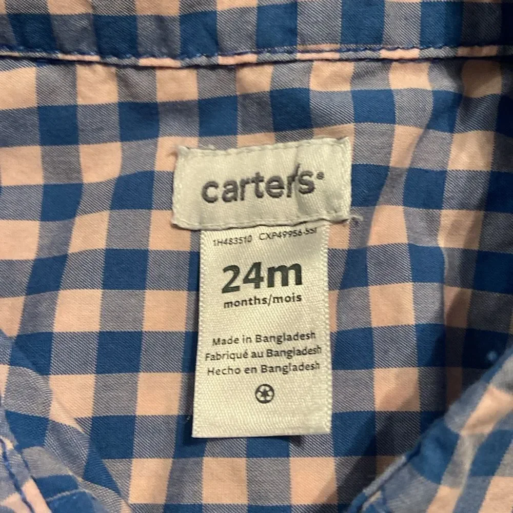 Boys lot of 2T Button Down Shirts Crewcuts, Carter, Gap & Cat & Jack